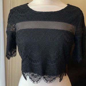 Express lace blouse